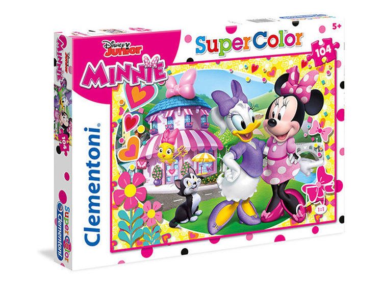 Picture of 9821 CLEMENTONI MINNIE MOUSE HAPPY HELPERS PUZZLE 104PIECES
